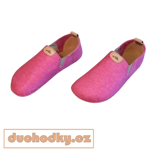 mokasinové bačkory BF15U -růžové