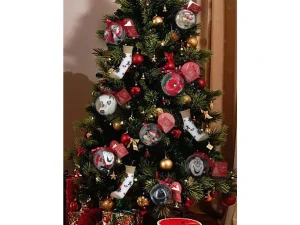vánoční unisex ponožky v baňce