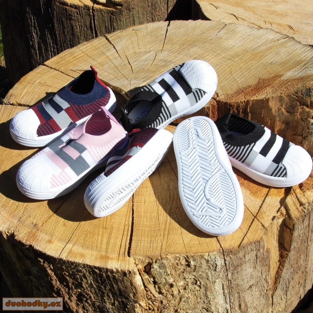 dětské plátěné mokasiny