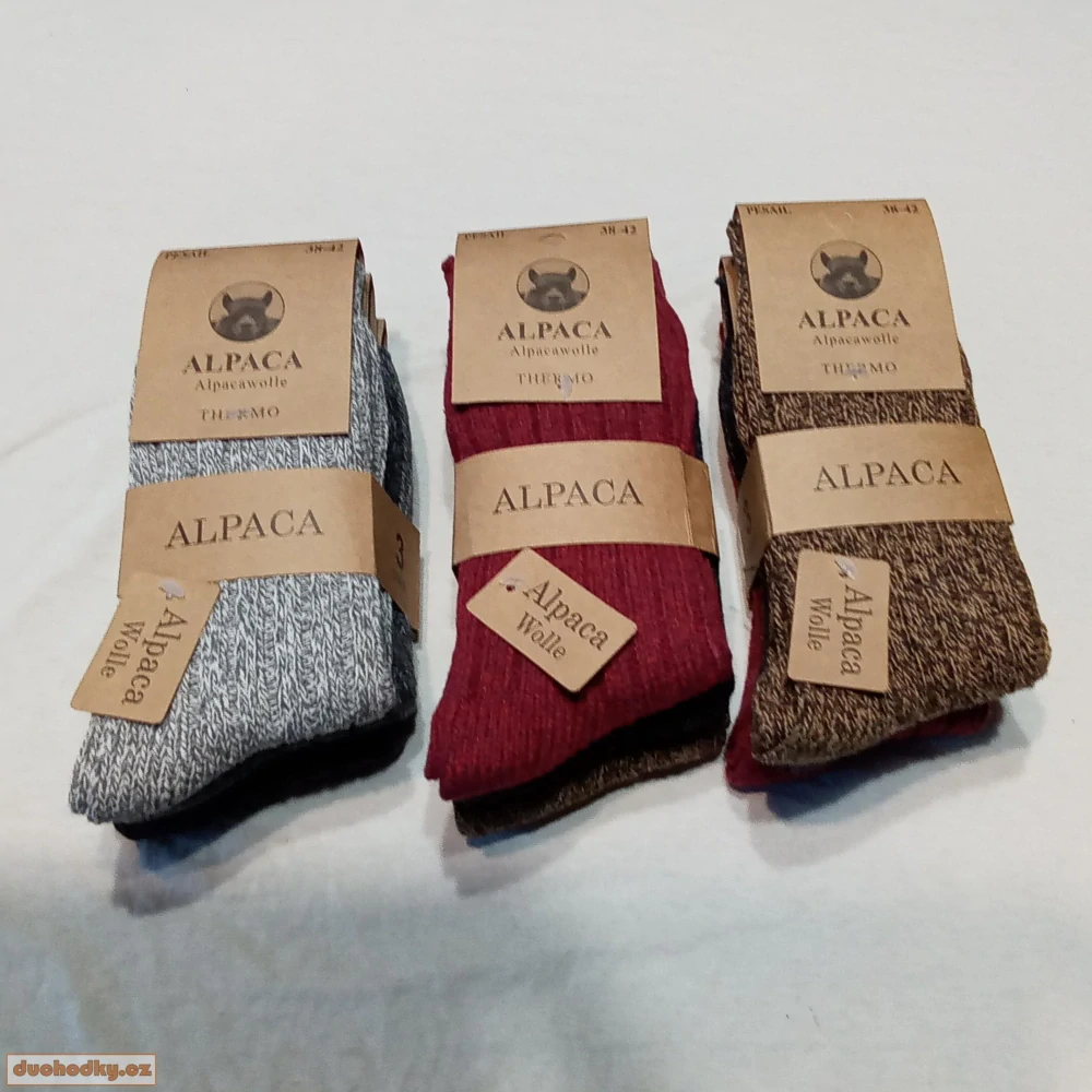 Dámské termo  ponožky alpaka WZW106