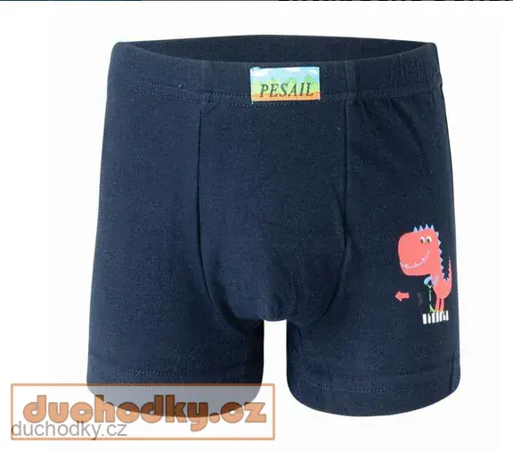 Chlapecké boxerky dinosaurus s koloběžkou