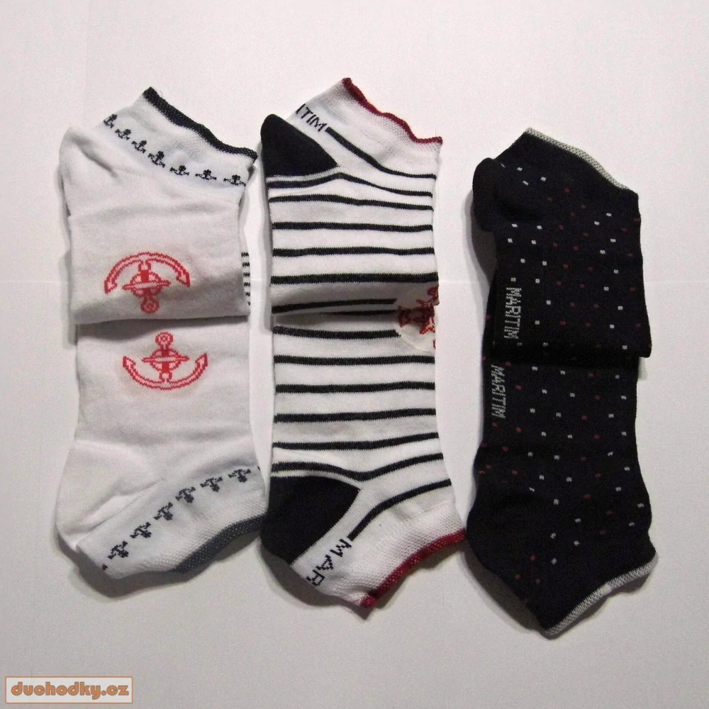 Dámské bambusové kotníkové ponožky Maritim 3 ks