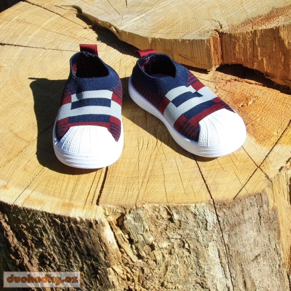 dětské plátěné mokasiny