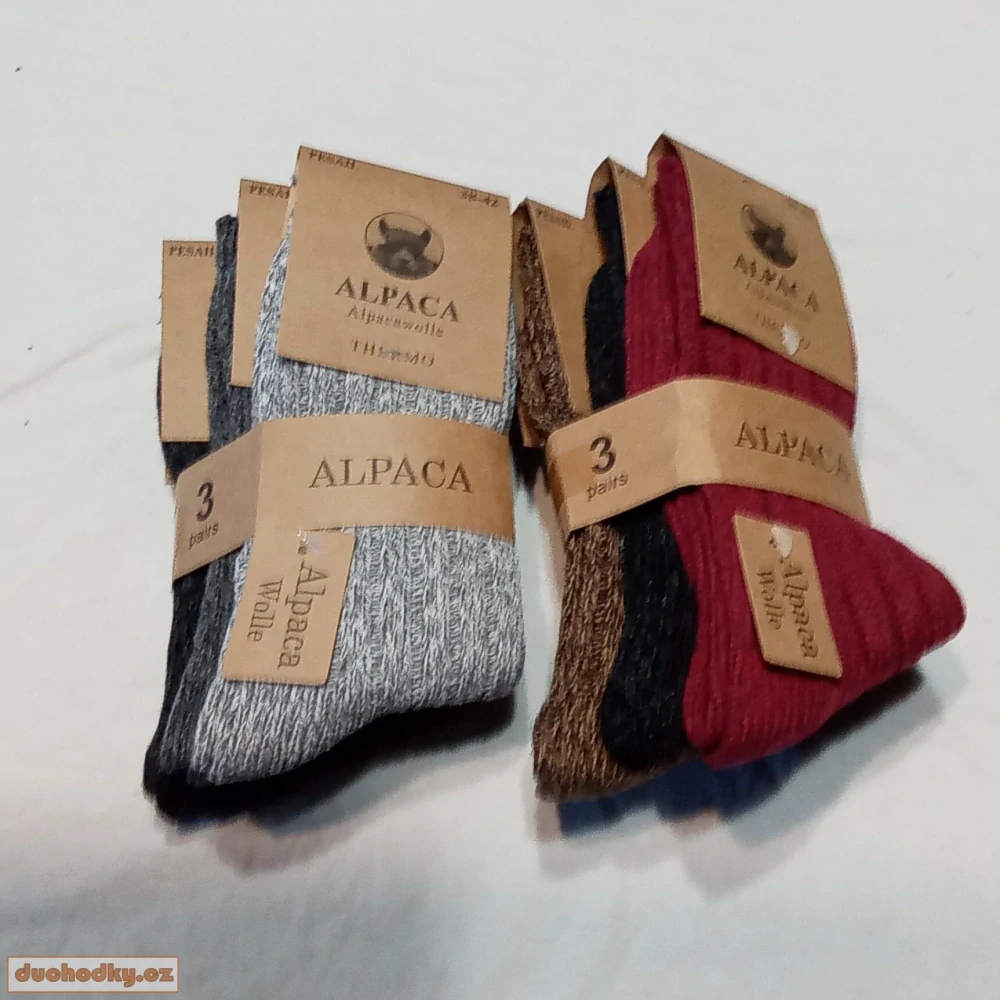 Dámské termo  ponožky alpaka WZW106
