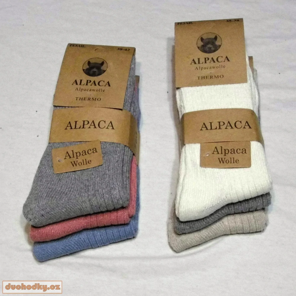 Dámské termo  ponožky alpaka WZW107