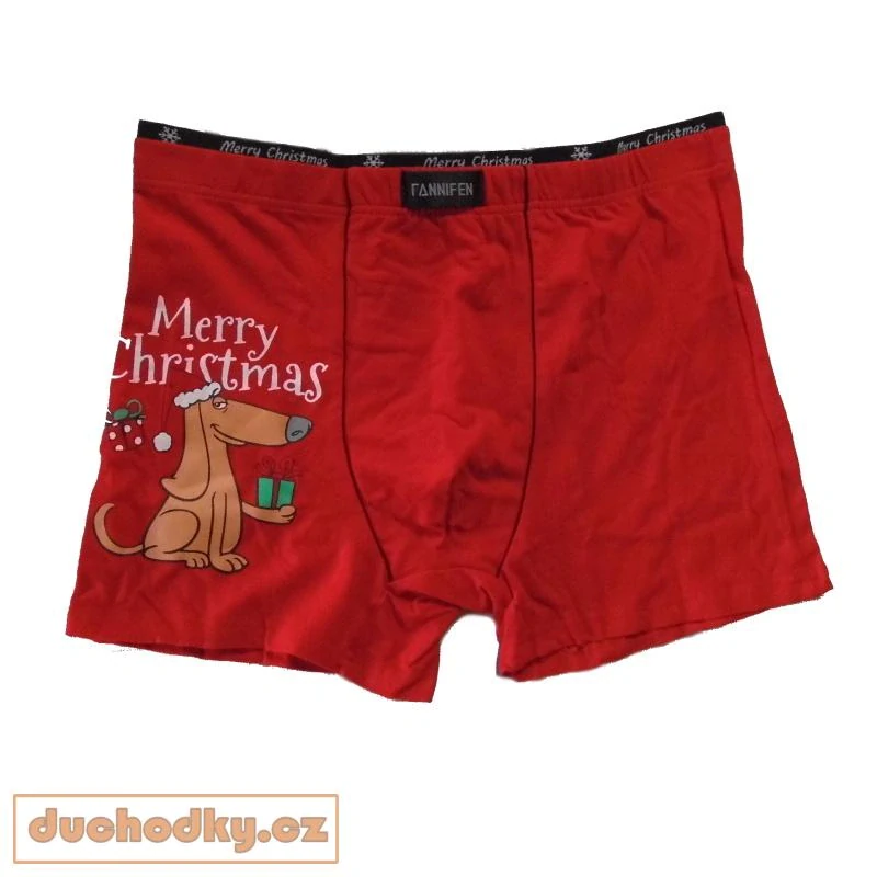 Vánoční pánské boxerky 2 ks