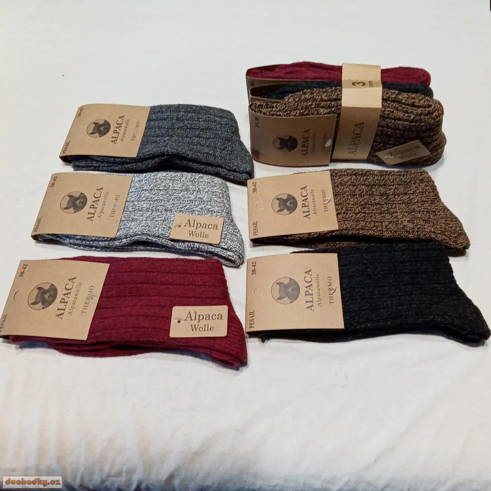 Dámské termo  ponožky alpaka WZW106