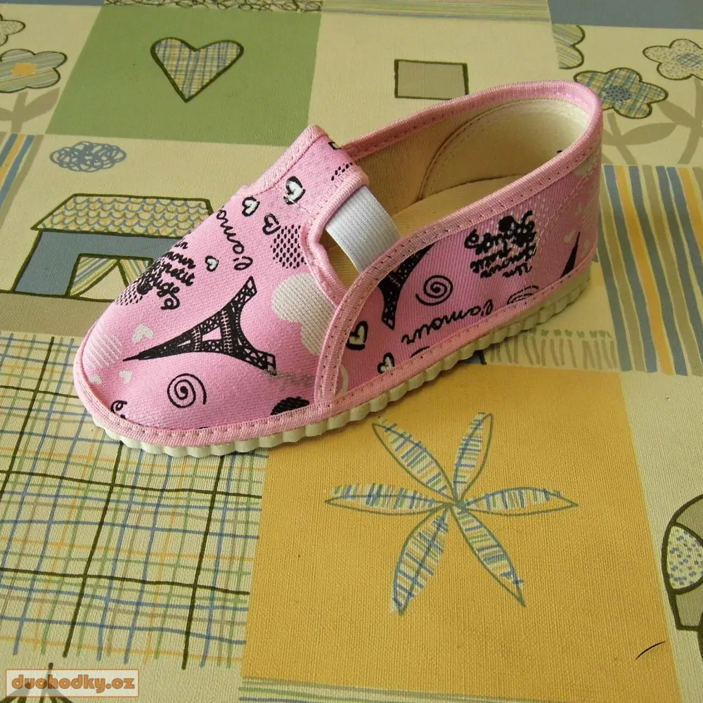  dívčí mokasinové bačkory 1007