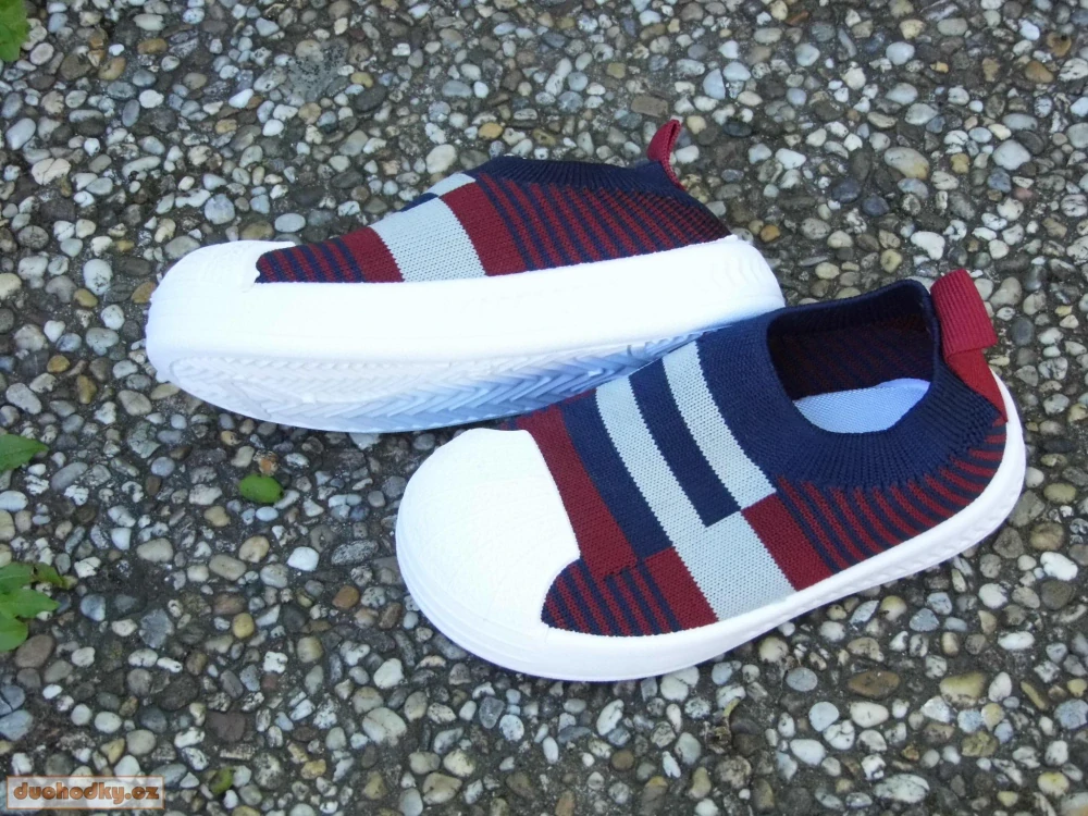 dětské plátěné mokasiny