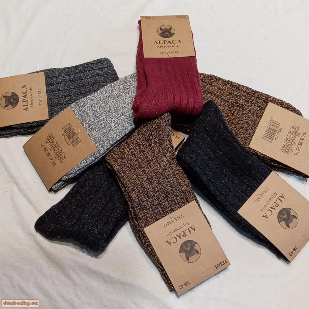 Dámské termo  ponožky alpaka WZW106