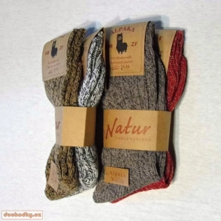 Dámské zimní  ponožky alpaka GB30