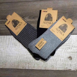 Pánské zimní  ponožky alpaka 